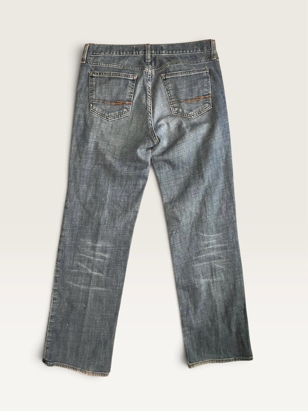 GAP Bootcut Stretch Distressed Jeans Light Wash Size 8 Regular - Picture 4 of 6